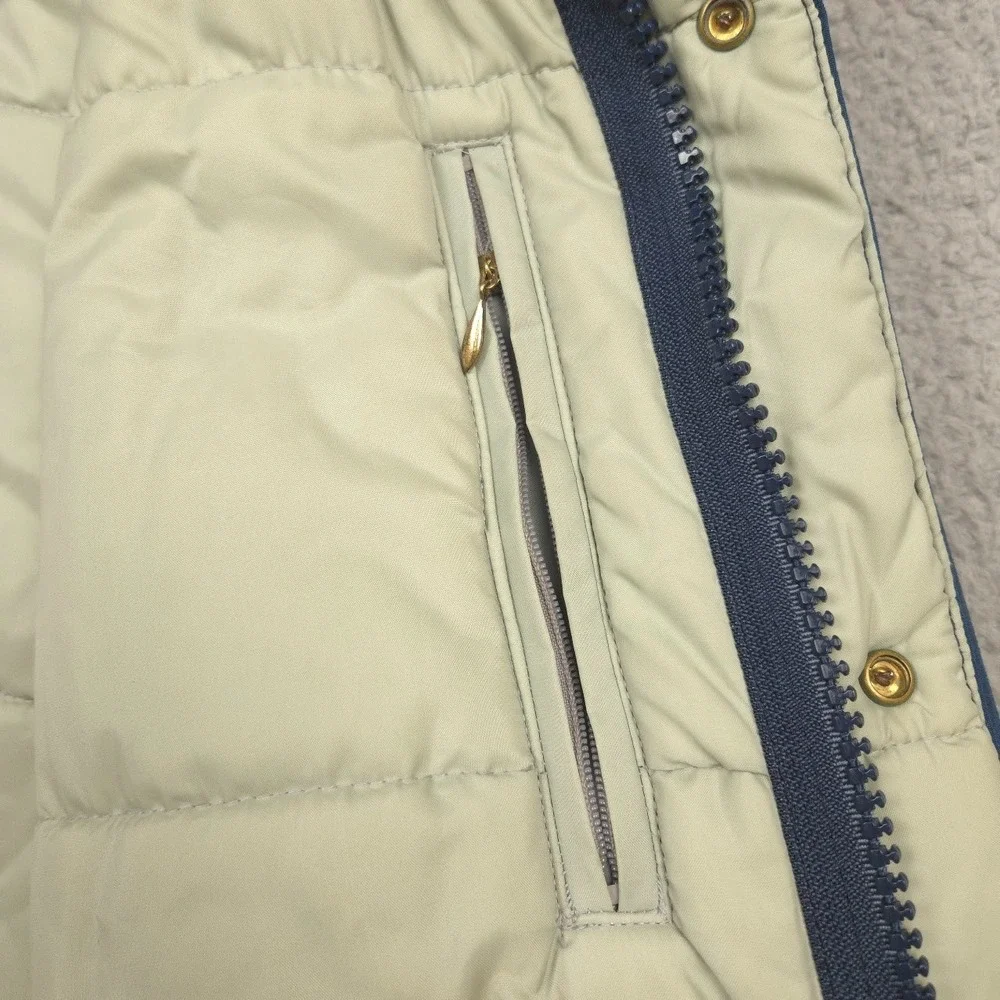 Vintage Woolrich USA Made Parka Jacket Navy Utility Field Coat M 90s Insulated - Picture 8 of 12